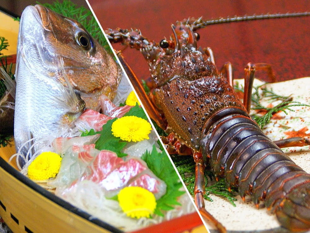 ★伊勢志摩の漁師宿ならでは★豪快海の幸満喫コース♪伊勢海老付♪[1泊2食付]